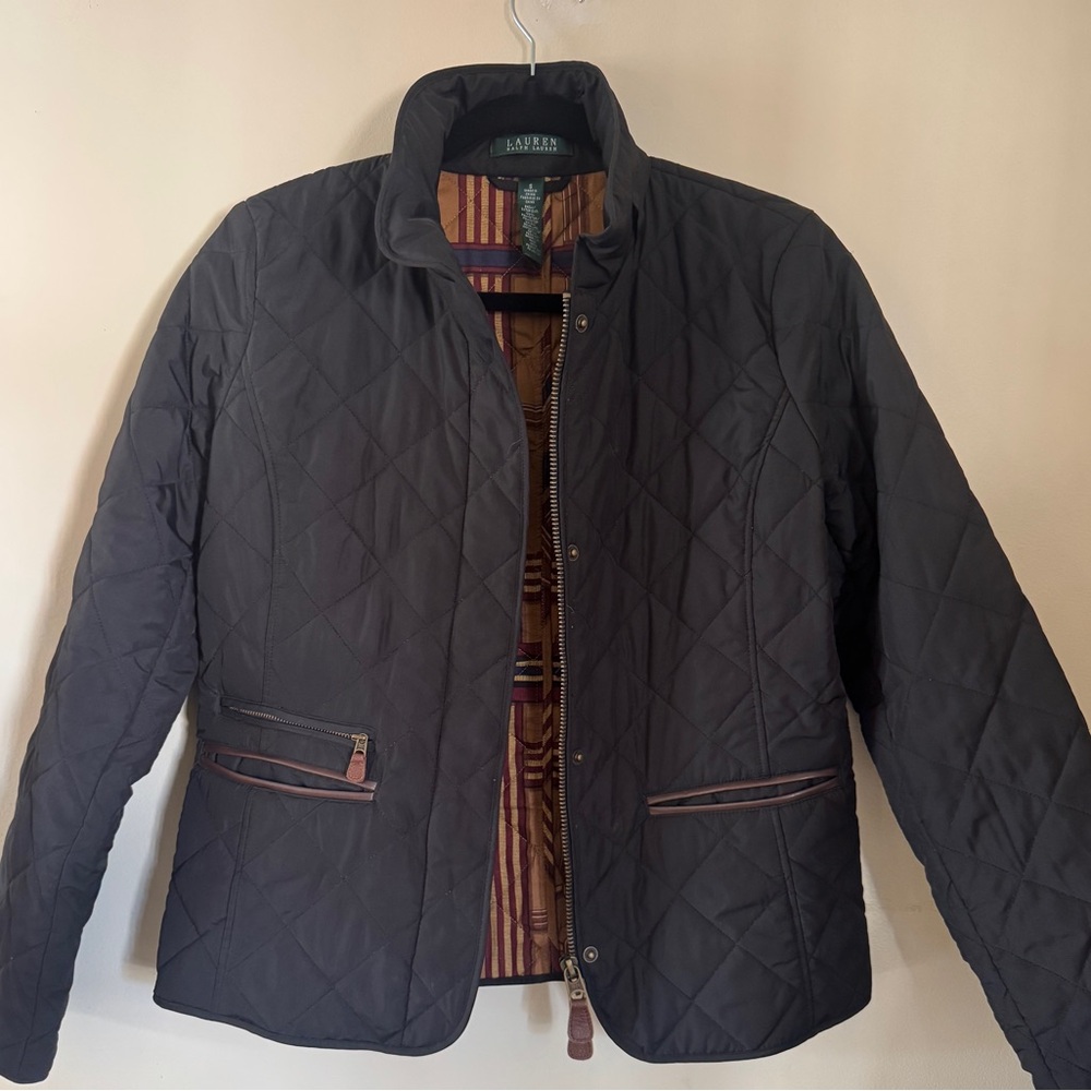Ralph Lauren Women’s Quilted Black Jacket